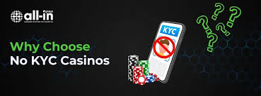Understanding Casinos Without Verification Privacy and Convenience Understanding Casinos Without Verification Privacy and Convenience